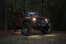 Load image into Gallery viewer, Rugged Ridge Jeep Wrangler JK White 4-Piece LED Rock Light Kit