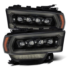 Load image into Gallery viewer, AlphaRex 19+ Ram 2500 NOVA LED Proj Headlights Plank Style Alpha Blk w/Activ Light/Seq Signal/DRL