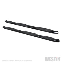 Load image into Gallery viewer, Westin Chevrolet Silverado/Sierra 1500 CC (5.5ft) PRO TRAXX 5 WTW Oval Nerf Step Bars - Black
