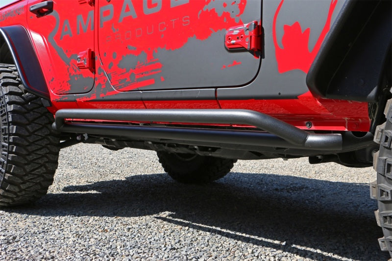 Rampage Jeep Wrangler(JL) Unlimited Sport S 4-Door Rail Slide Step - Black