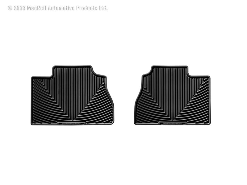 WeatherTech Dodge Ram 1500 Rear Rubber Mats - Black