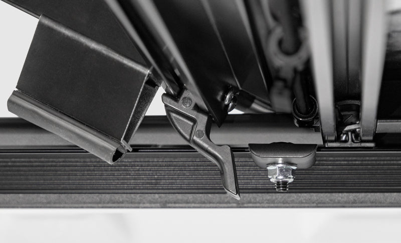 Access LOMAX Tri-Fold Cover Black Urethane Finish 2020+ Jeep Gladiator - 5ft Bed