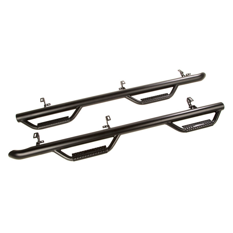 Rugged Ridge Spartan Nerf Bar Textured Black Jeep Wrangler JL 4 Door
