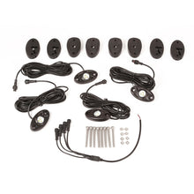 Load image into Gallery viewer, Rugged Ridge Jeep Wrangler JK White 4-Piece LED Rock Light Kit
