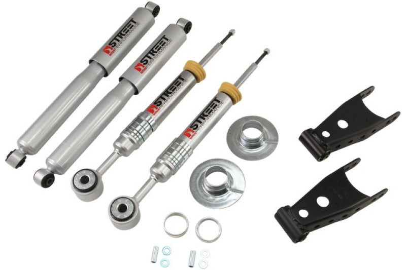 Belltech Ford F150 (All Cabs) 4WD LOWERING KIT WITH SP SHOCKS (2in Rear Drop)