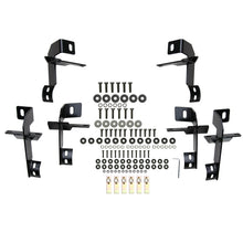 Load image into Gallery viewer, Westin Jeep Wrangler Unlimited 4dr E-Series 3 Nerf Step Bars - Black