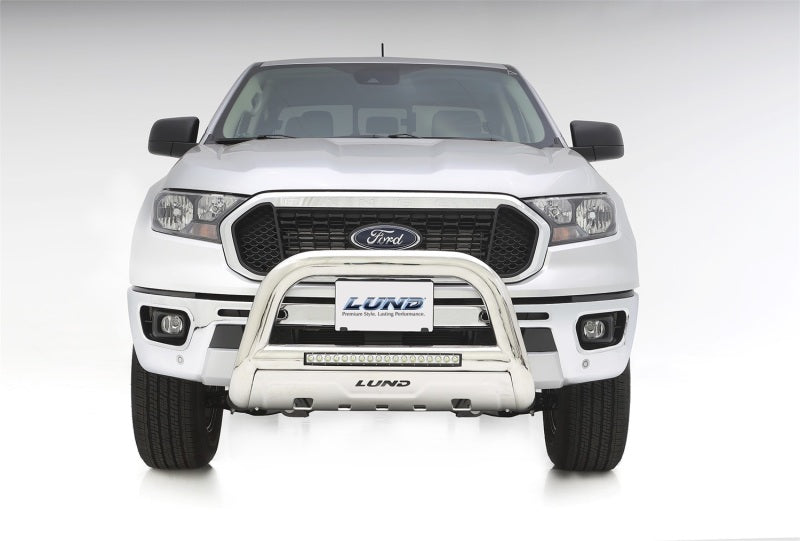 Lund Ford Ranger Bull Bar w/Light & Wiring - Polished Stainless