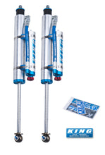 Load image into Gallery viewer, King Shocks Jeep Wrangler TJ Front 2.5 Dia Piggy Hose Res Shock 6in Lift w/Adjuster (Pair)
