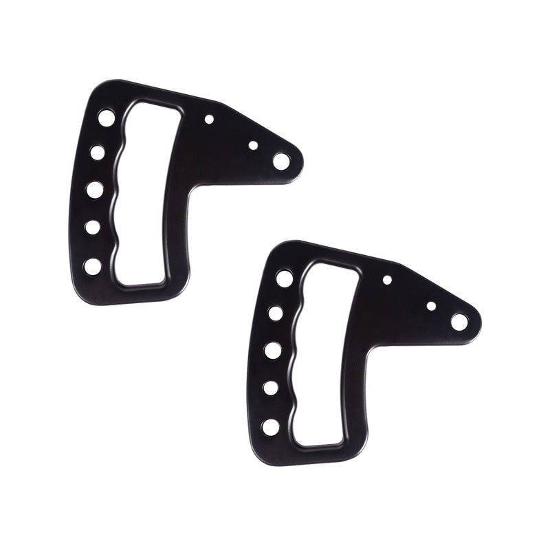 Rugged Ridge Aluminum Grab Handles Front Pair Black Jeep Wrangler JK/JKU
