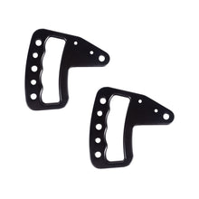 Load image into Gallery viewer, Rugged Ridge Aluminum Grab Handles Front Pair Black Jeep Wrangler JK/JKU