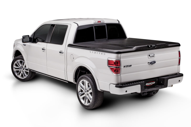 UnderCover Ram 1500 (Classic) / Ram 2500 HD 6.4ft Elite Bed Cover - Black Textured