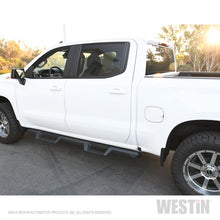 Load image into Gallery viewer, Westin Chevrolet Silverado / GMC Sierra 1500 Crew Cab Drop Nerf Step Bars - Textured Black