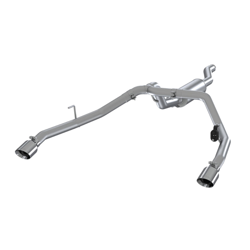 MBRP Jeep Gladiator 3.6L 2.5in Dual Rear Exit Cat Back Exhaust 304