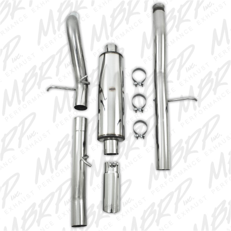 MBRP Chevrolet/GMC Yukon XL/Avalanche 5.3/6.0 L Cat Back Single Side