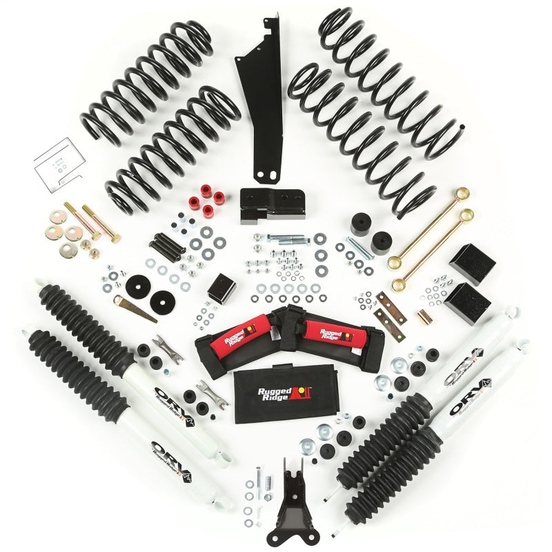 Rugged Ridge 2.5in Lift Kit with Shocks Jeep Wrangler JK