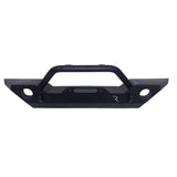 Rampage Jeep Wrangler JL/JK & 20-22 Gladiator JT Rock Rage Front Bumper - Black