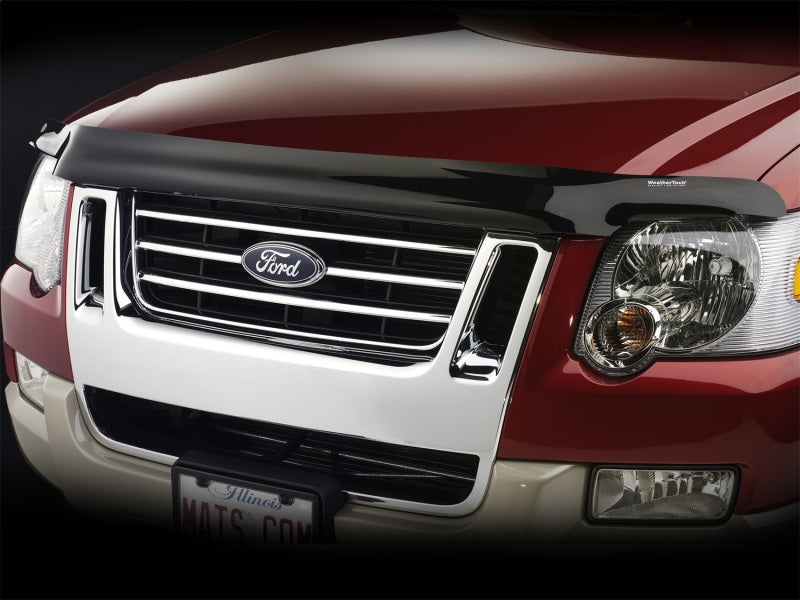 WeatherTech Ford Explorer Stone and Bug Deflector - Dark Smoke