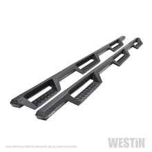 Load image into Gallery viewer, Westin Chevy Silverado 2500/3500 Crew Cab (6.5ft Bed) HDX W2W Nerf Step Bars - Textured Black