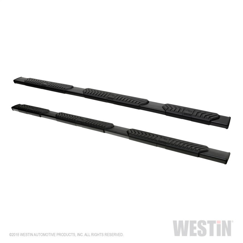 Westin 19+ Ram 1500 Crew Cab R5 M-Series Wheel-to-Wheel Nerf Step Bars - Black