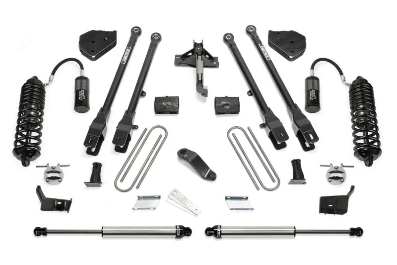Fabtech 19+ Ford F450/550 4WD Diesel 6in 4Link Sys w/4.0 & 2.25 Dl