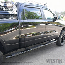 Load image into Gallery viewer, Westin 19+ RAM 1500 CC 5ft7in. Bed (Excl. Classic) PRO TRAXX 5 W2W Oval Nerf Step Bars - Black
