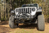 Rugged Ridge HD Bumper Stubby Front Jeep Wrangler JK 18-20 Jeep Wrangler JL 2020 JT