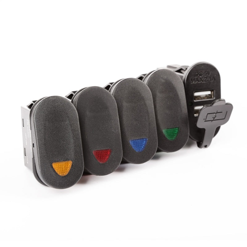 Rugged Ridge Lower Switch Panel Kit Jeep Wrangler JK/JKU