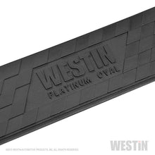 Load image into Gallery viewer, Westin 18+ Jeep Wrangler JLU 4dr Platinum 4 Oval Nerf Step Bars - Tex. Blk