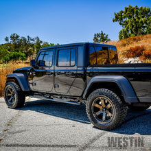 Load image into Gallery viewer, Westin 20+ Jeep Gladiator PRO TRAXX 4 Oval Nerf Step Bars - Black