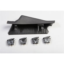 Load image into Gallery viewer, Rugged Ridge A-Pillar 4 Switch Pod Black RHD Jeep Wrangler JK