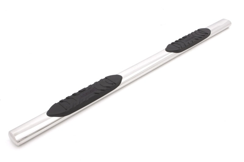 Lund Chevy Silverado 1500 Crew Cab 5in. Oval Straight SS Nerf Bars - Polished