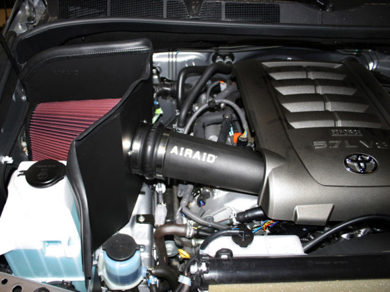 Airaid 07+ Toyota Tundra/Sequoia 4.6L/5.7L V8 CAD Intake System w/ Tube (Dry / Red Media)