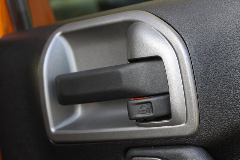 Rugged Ridge Jeep Wrangler JK Charcoal Door Latch Trim