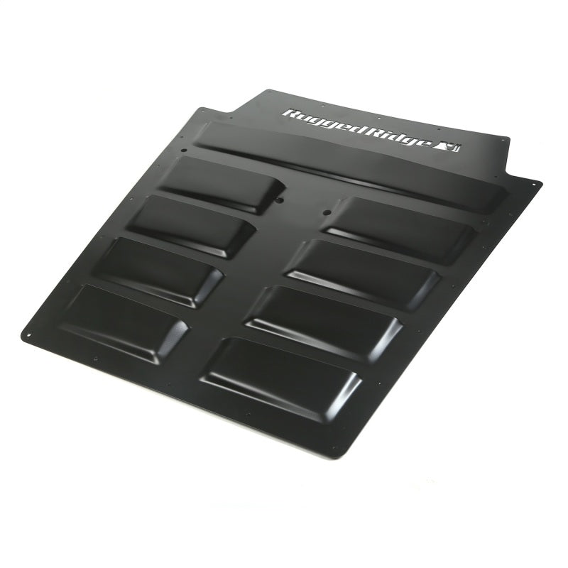 Rugged Ridge Hood Vent insert Black Jeep Wrangler JK