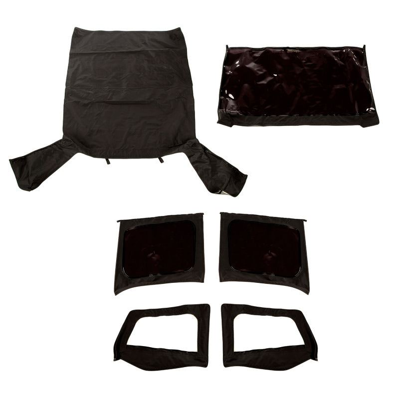 Rugged Ridge Montana Top Black Diamond W/SkinsTinted YJ