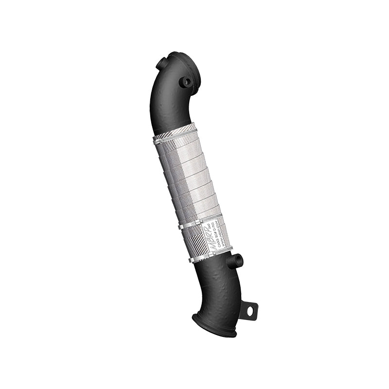 MBRP Chev/GMC 6.6L Duramax 3in Black Turbo Down Pipe