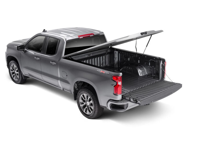 UnderCover GMC Sierra 1500 (w/ MultiPro TG) 5.8ft Elite LX Bed Cover - Smokey Quartz Metallic