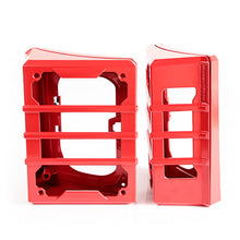 Load image into Gallery viewer, Rugged Ridge Jeep Wrangler JK Red Elite Tail Light Guards