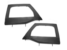 Load image into Gallery viewer, Rugged Ridge Upper Soft Door Kit Front Black Diamond Jeep Wrangler JK