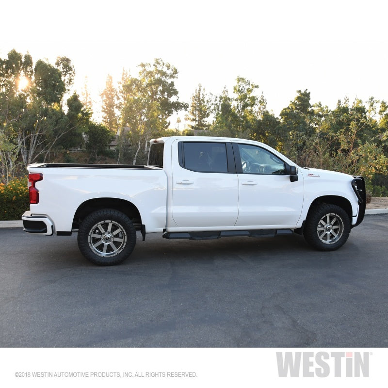 Westin Chevrolet Silverado/Sierra 1500 Crew Cab Xtreme Nerf Step Bars - Textured Black