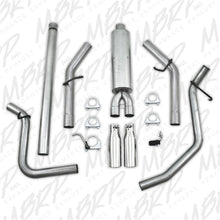 Load image into Gallery viewer, MBRP Chevrolet/GMC 1500 4.8/5.3L EC/CC (excluding 8 bed) Cat Back Dual Split Side