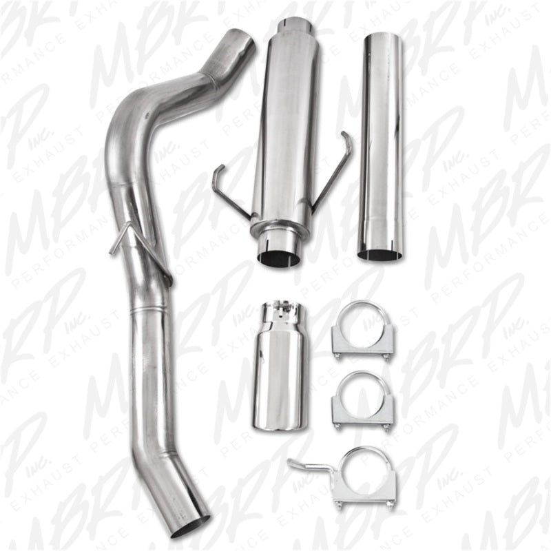 MBRP Dodge 2500/3500 Cummins 600/610 Cat Back Single Side