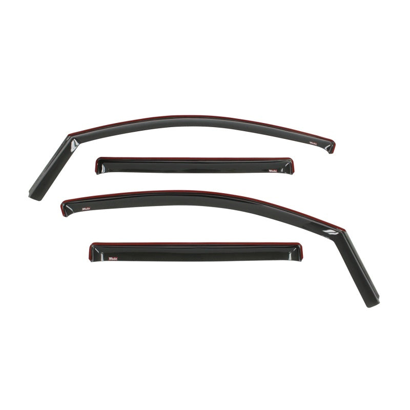 Westin Nissan Titan XD/Titan Wade In-Channel Wind Deflector 4pc - Smoke