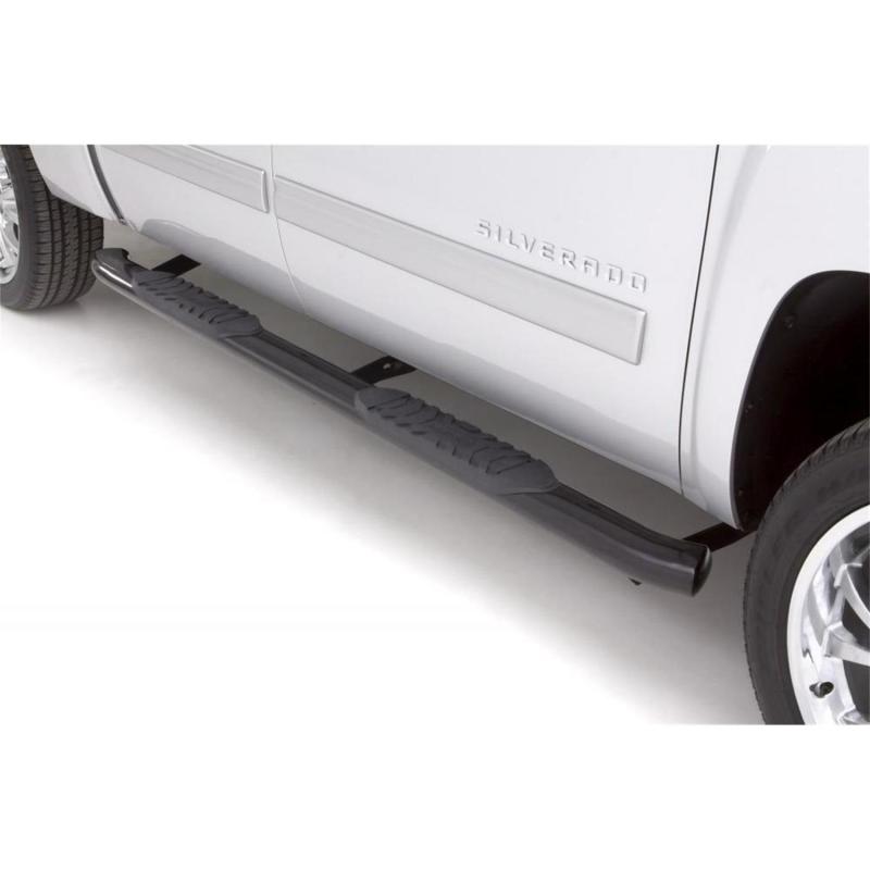 Lund Ford Ranger 5in. Oval Curved Steel Nerf Bars - Black