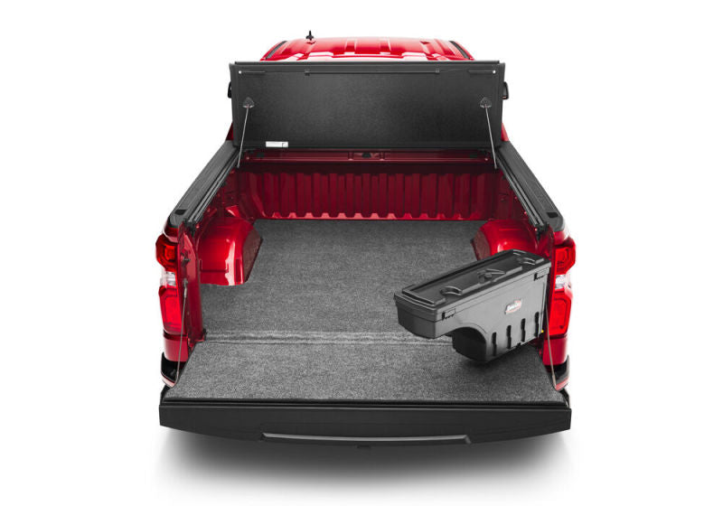 UnderCover Chevy Silverado 2500/3500 HD Passengers Side Swing Case - Black Smooth