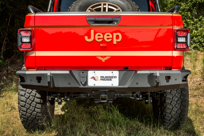 Rugged Ridge HD Bumper Rear Jeep Gladiator JT