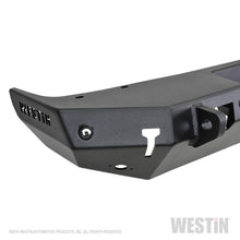 Load image into Gallery viewer, Westin 18+ Jeep Wrangler JL WJ2 Rear Bumper w/  Sensors (Excl. Wrangler JK) - Textured Black