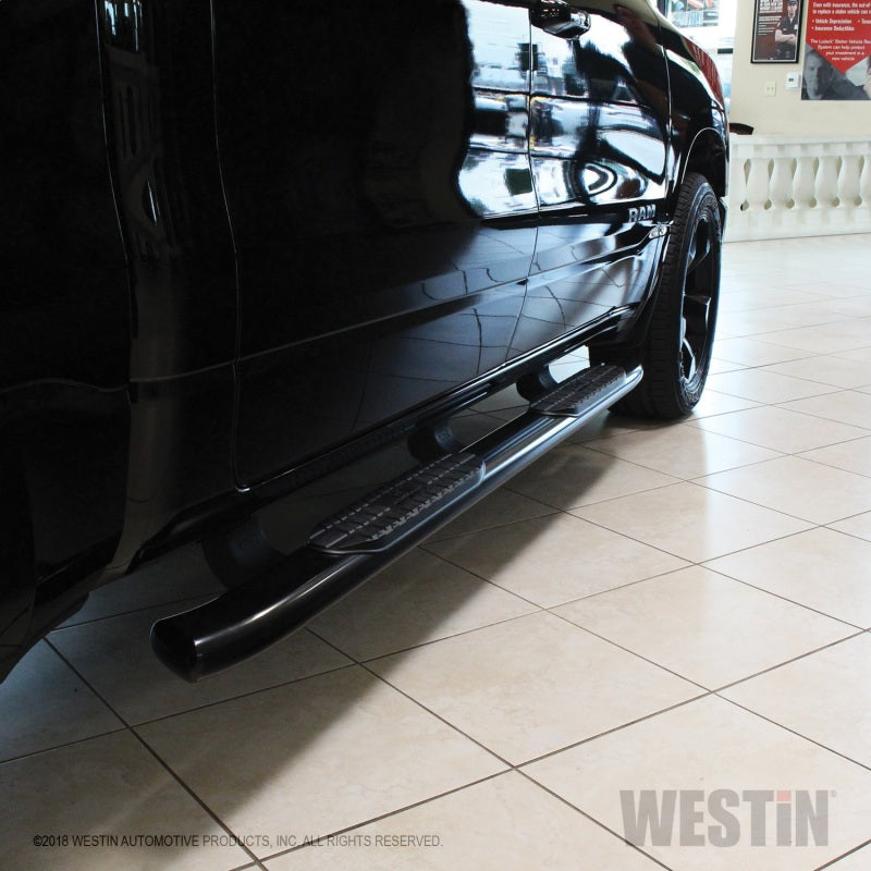 Westin Ram 1500 Crew Cab (Excl. 2019 Ram 1500 Classic) PRO TRAXX 5 Oval Nerf Step Bars - Black