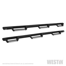 Load image into Gallery viewer, Westin 19+ 1500 Classic CC 5.5ft. Bed HDX Stainless Drop W2W Nerf Step Bars - Tex. Blk