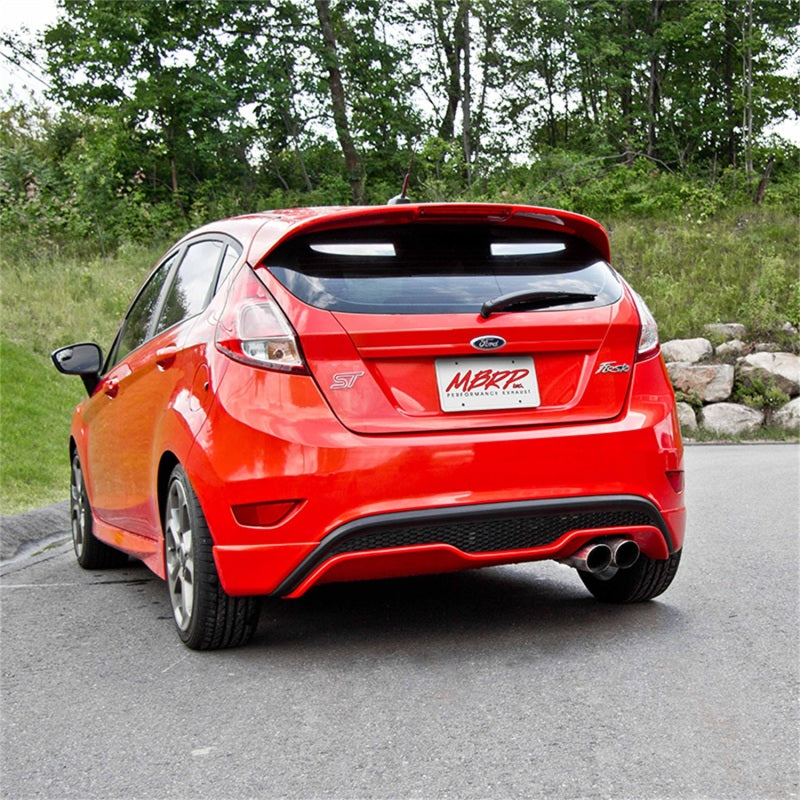MBRP Ford Fiesta ST 1.6L EcoBoost 3in Dual Outlet Alum Cat Back